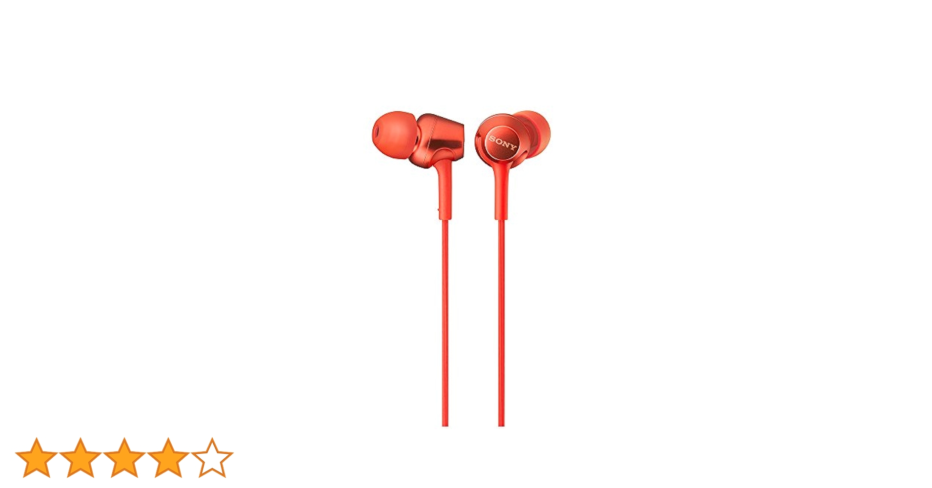 SONY ソニー イヤホン MDR-E557 赤 SONY ソニー イヤホン MDR-E557 赤-限定品通販サイト